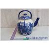 Image 1 : Victoria Ware Ironstone Blue Kettle