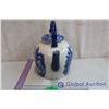 Image 2 : Victoria Ware Ironstone Blue Kettle