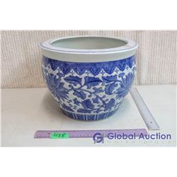 Large Stoneware Flower Pot