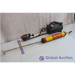 Vintage Blow Torch & Watkins Duster