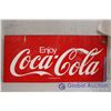 Image 1 : Coca Cola Tin Sign (23" by 50")