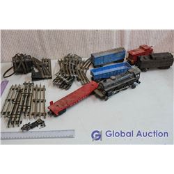 Lionel Electric Train Set - Black Locomotive