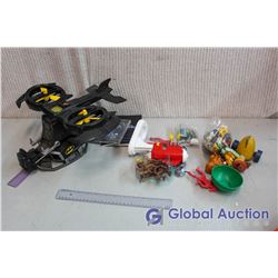 Batcopter, Star Trek Video Game & Assorted Toys