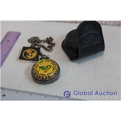 John Deere D Pocket Watch & Case