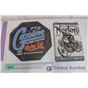 Image 1 : Norton & Gasoline Reproduction Signs