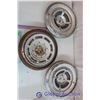 Image 5 : Lot of 3 Thunderbird Hub Caps