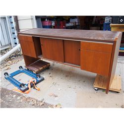 Wooden Credenza 19"x66"x29" 4 Drawer