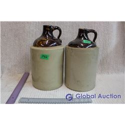 Lot of Crock Jugs (2)