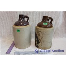 Lot of Crock Jugs (2)