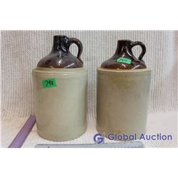 Lot of Crock Jugs (2)
