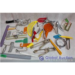 Assorted Cheese Slicers, Apple Slicers, Misc