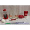 Image 3 : Lot of Campbells Soup Items, Gumball Machine, Hires Mugs