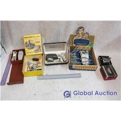 Lot Of Vintage Electric Shaver And Hair Related