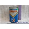 Image 1 : B/A Durafilm Motor Oil Tin, Unopened, Light Blue