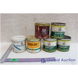 Lot of Tobacco Tins (6)
