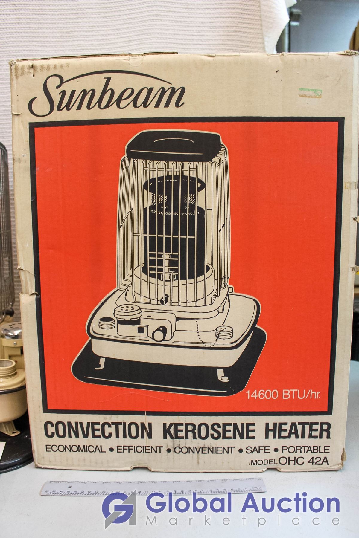 Convection Sunbeam Kerosene Heater, Working