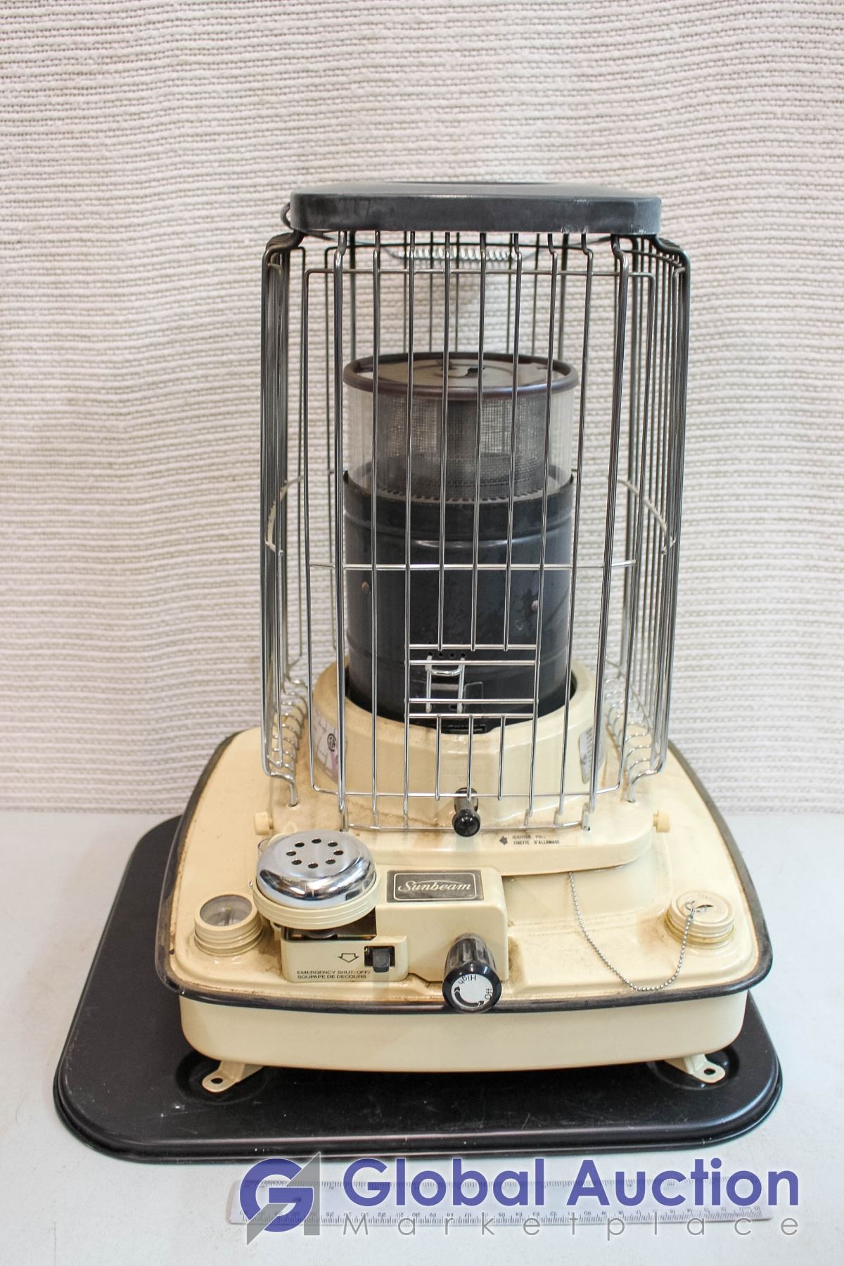 Convection Sunbeam Kerosene Heater, Working