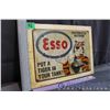 Image 2 : Reproduction Esso Wood Sign W/ Bottle Opener