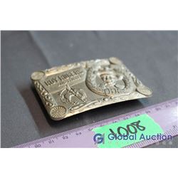 1950s Roy Rogers Pewter Buckle from Toy Gun Holster