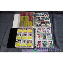 (2) Binders of Baseball Cards