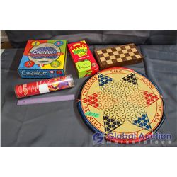 Lot of Board Games (Chess, Cranium, Apples to Apples Kids, Chinese Checkers, Suspended)