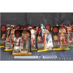Lot of (10) Star Wars Episode I Toys