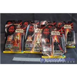 Lot of (8) Star Wars Episode I Toys