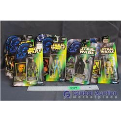 Lot of (9) Star Wars Toys