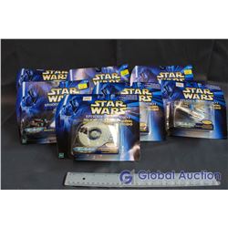 Lot of (7) Star Wars Episode I Micro Machines