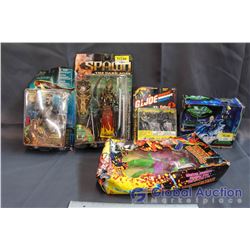Misc NIB Toys - Spawn, Atlantis, Marvel Universe, GI Joe, Voltron