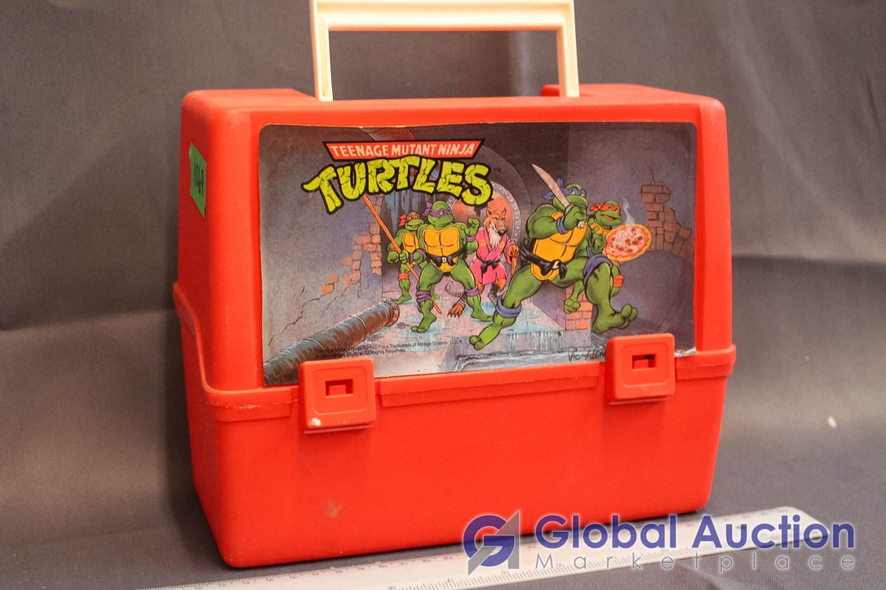 ninja turtle lunch box with thermos