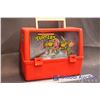 Image 1 : Vintage TMNT Plastic Lunch Box w/Thermos