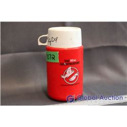 Vintage Ghostbusters Plastic Thermos