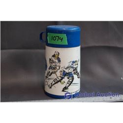 Vintage Wayne Gretzky Plastic Thermos