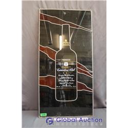 Plastic Canadian Club Whiskey Sign (18' x 36')