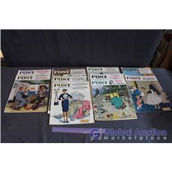 1950's Saturday Evening Post Magazines (10)