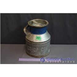 1 Gallon Saskatoon Co-op Cream Can