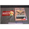 Image 1 : Super Sportscars Book and Marilyn Monroe Licence Plate