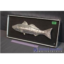 Unique Foil Fish Sculpture by John Coleshaw