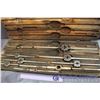Image 2 : Vintage Tap and Die Set in Wooden Box