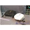 Image 2 : George Forman Grills (2) W/ Metal Storage Box
