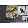 Image 2 : Lot Of Movie Memorabilia (Tin Movie Sign, Movie Still Pictures (4)
