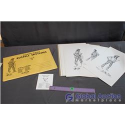 1970's Reproduction Charlie Russel Sketches (15)