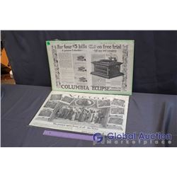 Paper Phonograph Advertising Signs (2)