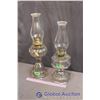 Image 2 : #2 Pattern Glass Coal-Oil Lamps (2)