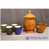 Image 1 : Lot Of Vintage Dishware (Cups and Cookie Jar)