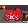 Image 3 : Lot Of Hockey Memorabilia (Gordie Howe Book, Canadian's Fleace (Size Small) Hockey Super Stars Book)