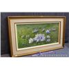 Image 1 : Framed G. Boyce Painting Prairie Crocuses