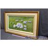 Image 2 : Framed G. Boyce Painting Prairie Crocuses