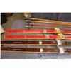 Image 3 : (2) Pairs of Skies and Ski Poles